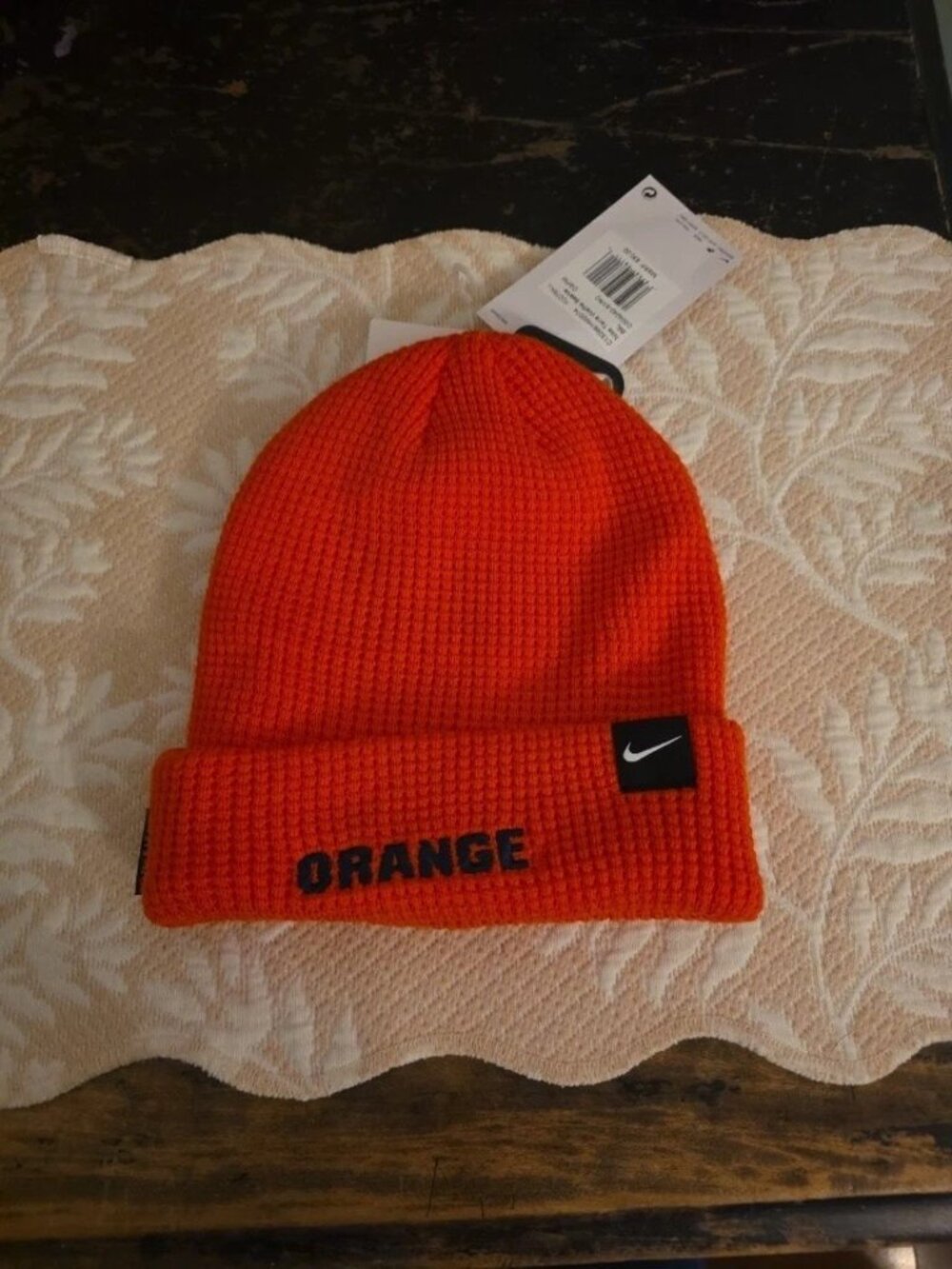 Nike Syracuse Orange Waffle Knit Sideline Beanie NCAA One Size